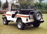 Protótipo do Jeep Universal trazendo todos os itens propostos pelo programa de modernização (não adotado) de 1980 (fonte: Carlos Meccia / autoentusiastas).