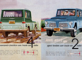 Rural 4x4 e 4x2 1960: nada as diferenciava externamente.