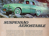 Nas campanhas publicitárias do Dauphine, a Willys procurava destacar a modernidade do carro, indiretamente confrontando-o com seu maior concorrente, o Volkswagen sedã.    