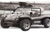 Buggy Woody 1980: note o porta-malas e as lanternas dianteiras. 