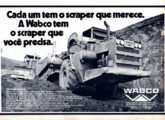 Scraper Wabco em outra publicidade de 1974.