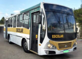 Walkbus escolar 2012 sobre Agrale MA 15.0: matriculado em Curitiba, encontrava-se à venda em setembro de 2022 (fonte: Paulo Roberto Steindoff / vivalocal).