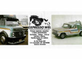 Personalização de veículos e picapes cabine-dupla, duas atividapes da paulistana Wel evidenciadas neste anúncio de outubro de 1987 (fonte: João Luiz Knihs).