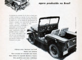 Outra publicidade do final de 1955 para o lançamento do novo Jeep.