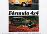 Rural 4x2 e 4x4 em publicidade de 1967.