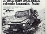 Publicidade para a picape Jeep 1967.