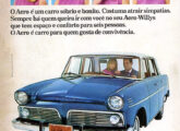 Publicidade para o Aero-Willys 1966.