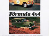 Rural 4x2 e 4x4 em publicidade de 1967.