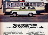 Propaganda de 1970 para a Rural com três fileiras de bancos (fonte: Jorge A. Ferreira Jr.).