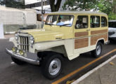 Perfeitamente preservada, esta Rural Willys 1958 encontrava-se à venda na rede virtual em 2020 (o padrão imitando madeira não é original) (fonte: José Geraldo Fonseca / carro.mercadolivre).