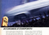 "Economia e Conforto" é o tema deste anúncio de outubro de 1960.