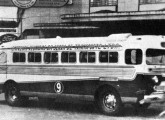 Carroceria rodoviária Metac, de 1951: pertencente à empresa Reunidas da Serra, operava a ligação Passo Fundo-Porto Alegre (fonte: Régulo Franquine Ferrari).