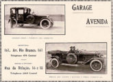 Anúncio veiculado em 1925 e 1926 na revista Automóvel-Club).