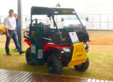 Quadriciclo com o novo kit Amostrador Saci, exposto no Agrishow (foto: LEXICAR).