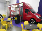 Food-truck Truckvan sobre Renault Master chassi-cabine atuandome São Paulo (SP) em 2024 (foto: LEXICAR).