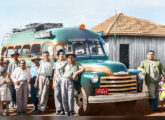Ônibus Garcia sobre caminhão Chevrolet 1948-52 (fonte: Maria Bonsanino / Londrina Foto Memória).