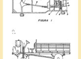 Esquema técnico de pedido de patente para "sistema de transmissão indireta para veículos automotores de carga em geral", requerido pela Susin em maio de 1982 (fonte: portal escavador).