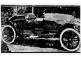 "Baratinha cor-de-abóbora", outra criação da Garage Baptista de 1915 (fonte: Correio da Manhã). 