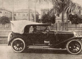 Hispano-Suiza com carroceria construída em 1916 pela Rodrigues & Silva (fonte: Auto-Propulsão).