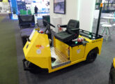RB 20, com motor de 2,6 kW e capacidade de tração de 2 t, igualmente exposto na Movimat 2024 (foto: LEXICAR).