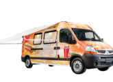 Food-truck em van Renault Master.