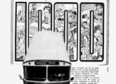 Publicidade de jornal de página inteira, publicada em 23 de junho de 1970, comemorando a construção da milésima carroceria pela Caio Norte.