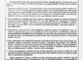 Em dezembro de 1978, ao tomar conhecimento do eventual apoio da Sudene à ampliação da concorrente Reciferal, a monopolista Caio Norte divulgou esta irada carta aberta. 