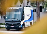 Furgão Arrow agregado à frota urbana da Carvalima Transportes, de Cuiabá (MT), no início de 2026 (fonte: portal frotacia).