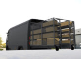Sistema de carragamento proposto para a van Arrow One.