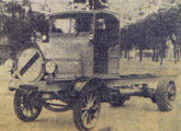 Bandeirante, tido pela imprensa de então como "o primeiro automóvel fabricado no Brasil".