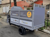 Cicloway Tanajura utilizado pela Prefeitura de São Paulo (SP) na coleta de recicláveis.