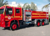 VW Constellation dos Bombeiros do Pará equipado pela Carbe para combate a incêndios florestais.