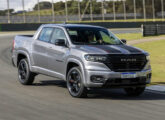 O primeiro motor flex a equipar uma picape RAM no mundo chegou em 2026 com Rampage Laramie e R/T (na foto).