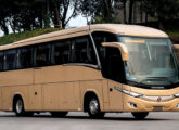 Um dos cinco New G7 1200 em chassi Volvo B11R exportados para o Kuweit em fevereiro de 2025.