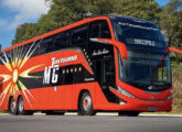 Utilizando a mesma mecânica, este Paradiso DD foi fornecido para a MG Turismo, de Pelotas (RS).