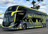 DD sobre Scania K 410 C da empresa Levare Transportes, de São José do Rio Preto (SP) (foto: Moaccir Francisco Barboza / onibusbrasil).