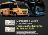 A marcopolo repetiu o feito no ano seguinte, como mostra esta peça de fevereiro de 2026.