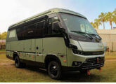 Oficialmente apresentado em novembro de 2024, o motorhome Nomad entrou em produção em 2026, com snorkel,  arcos das rodas e outros detalhes externos em preto, ao contrário do cinza original.  