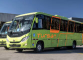 Em 2026 a operadora urbana e de fretamento carioca Tursan encomendou 61 ônibus à Marcopolo - 46 Senior ...