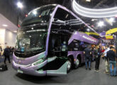 A nova geração de rodoviários Paradiso G8 Tec foi a segunda importante novidade da Lat.Bus, aqui na versão 1800 DD  em chassi Mercedes-Benz O500 RSDD (foto: LEXICAR).