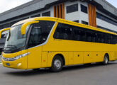 Viaggio 900 sobre chassi Scania K420, parte da frota de 32 unidades exportada para o Catar em 2017.