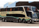 Utilizando o mesmo chassi Scania K440 de quatro eixos, este Paradiso DD integrava a frota da empresa Comércio e Transportes Boa Esperança, de Belém (PA) (foto: Flávio Rodrigues Silva).