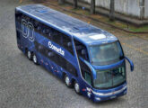 Em 2015 a Viação Cometa agregou à sua frota dezenas de Paradiso DD como este, montados sobre chassi Scania K 440 8x2 (fonte: Revista Abrati).