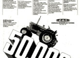 Nesta publicidade de 1976 a CBT comemora a produção de seu 50.000o trator.