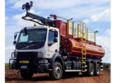 Caminhão Volvo VMX 380 equipado como bombeiro agrícola pela TMA.