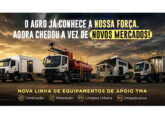 Banner anunciando a chegada da Linha de Apoio TMA, lançada em 2026.