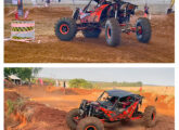 Estas duas fotos deixam claro o funcionamento da direção nas quatro rodas, solução herdada do modelo original.