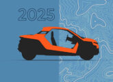 Primeiro desenho divulgado do futuro automóvel SAV.