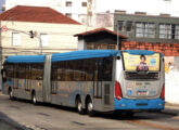 Também compondo o sistema integrado de Sorocaba, este articulado vinha equipado com chassi Mercedes-Benz O500 MDA (foto: Wesley Kelvin Batista / onibusbrasil).