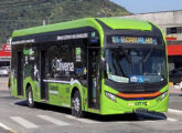 eMillennium sobre chassi Eletra/Mercedes-Benz adquirido em 2023 pela City Transporte Urbano Intermodal, de Guarujá (SP) (foto: Andrey Millennium 4 / onibusbrasil).